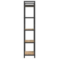 Рафт за книги Дъб 56 x 34 x 171 см Инженерно дърво