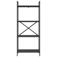 Рафт за книги Черния дъб 56 x 34 x 133,5 см Инженерно дърво