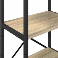 Рафт за книги Сонома дъб 56 x 34 x 133,5 см Инженерно дърво