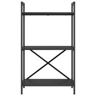 Рафт за книги Черния дъб 56 x 34 x 96 см Инженерно дърво