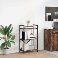 Рафт за книги Димян дъб 56 x 34 x 96 см Инженерно дърво