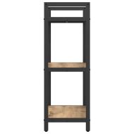 Рафт за книги Дъб 56 x 34 x 96 см Инженерно дърво