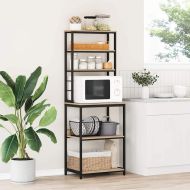 Кухненски рафт Сонома дъб 60 x 40 x 168 см Инженерно дърво