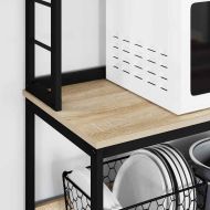 Кухненски рафт Сонома дъб 60 x 40 x 168 см Инженерно дърво