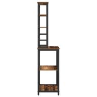 Кухненски рафт Старо дърво 60 x 40 x 168 см Инженерно дърво