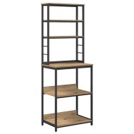 Кухненски рафт Дъб 60 x 40 x 168 см Инженерно дърво