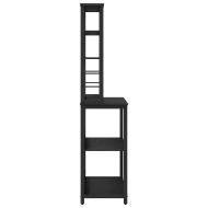 Кухненски рафт Черния дъб 80 x 40 x 168 см Инженерно дърво