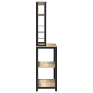 Кухненски рафт Сонома дъб 80 x 40 x 168 см Инженерно дърво