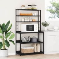 Кухненски рафт Черния дъб 100 x 40 x 168 см Инженерно дърво