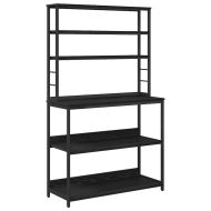 Кухненски рафт Черния дъб 100 x 40 x 168 см Инженерно дърво