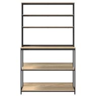 Кухненски рафт Сонома дъб 100 x 40 x 168 см Инженерно дърво