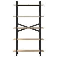 Рафт за книги Сонома дъб 100 x 33,5 x 178 см Инженерно дърво