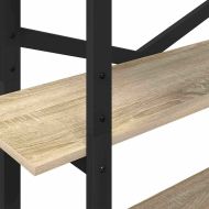 Рафт за книги Сонома дъб 100 x 33,5 x 178 см Инженерно дърво