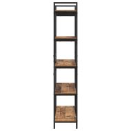 Рафт за книги Старо дърво 100 x 33,5 x 178 см Инженерно дърво