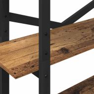 Рафт за книги Старо дърво 100 x 33,5 x 178 см Инженерно дърво