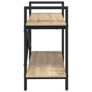 Рафт за книги Сонома дъб 100 x 33,5 x 64 см Инженерно дърво