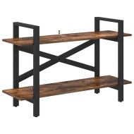 Рафт за книги Димян дъб 100 x 33,5 x 64 см Инженерно дърво