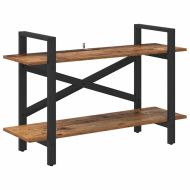 Рафт за книги Старо дърво 100 x 33,5 x 64 см Инженерно дърво