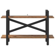 Рафт за книги Старо дърво 100 x 33,5 x 64 см Инженерно дърво