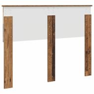 Облегалка за глава с таблото Старо дърво 120 cm Инженерно дърво