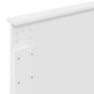 Облегалка за глава с таблото Бяло 80 cm Инженерно дърво