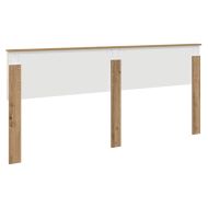 Облегалка за глава с таблото Дъб 200 cm Инженерно дърво