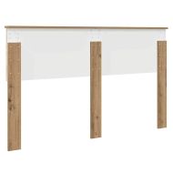 Облегалка за глава с таблото Дъб 150 cm Инженерно дърво