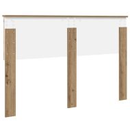 Облегалка за глава с таблото Дъб 140 cm Инженерно дърво