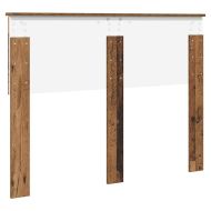 Облегалка за глава с таблото Старо дърво 120 cm Инженерно дърво