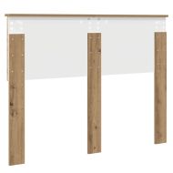 Облегалка за глава с таблото Дъб 120 cm Инженерно дърво