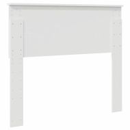 Облегалка за глава с таблото Бяло 100 cm Инженерно дърво