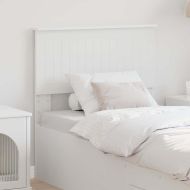 Облегалка за глава с таблото Бяло 80 cm Инженерно дърво