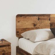 Облегалка за глава с таблото Старо дърво 160 cm Инженерно дърво