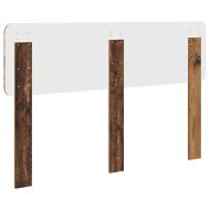 Облегалка за глава с таблото Старо дърво 160 cm Инженерно дърво