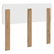 Облегалка за глава с таблото Дъб 120 cm Инженерно дърво