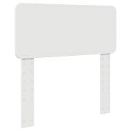 Облегалка за глава с таблото Бяло 75 cm Инженерно дърво