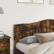 Облегалка за глава с таблото Димян дъб 200 cm Инженерно дърво