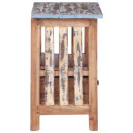 Нощно шкафче, 41x30x50 см, махагоново дърво масив