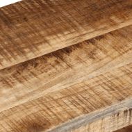 ТВ шкаф, 120x30x40 см, грубо мангово дърво