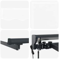 Сгъваем навес Бяло 300x250 см текстил