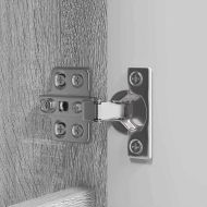 Комплект мебели за баня с рафт 4 pcs Сив Сонома Инженерно дърво