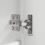 Комплект мебели за баня 3 pcs Лъскаво бяло Инженерно дърво