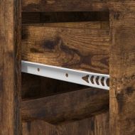 Комплект мебели за баня с рафт 3 pcs Димян дъб Инженерно дърво