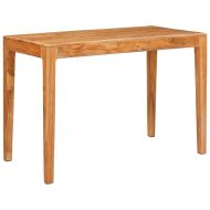 Трапезна маса Кафяво 110 x 55 x 76 cm Солидно акациево дърво