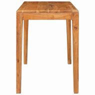 Трапезна маса Кафяво 110 x 55 x 76 cm Солидно акациево дърво
