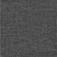 Леглова рамка с тапицирана гръбна част Тъмен сив 80 x 200 cm