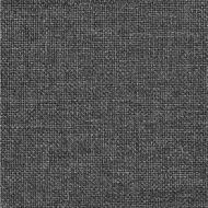 Леглова рамка с тапицирана гръбна част Тъмен сив 150 x 200 cm