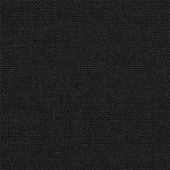 Леглова рамка с тапицирана гръбна част Черно 135 x 190 cm