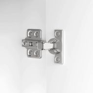 Шкаф за баня с мивка с рафт Лъскаво бяло 60 x 30 x 60 cm