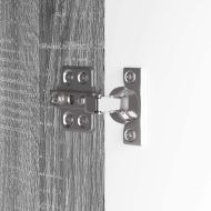 Шкаф за баня с мивка Сив Сонома 60 x 30 x 60 cm Инженерно дърво